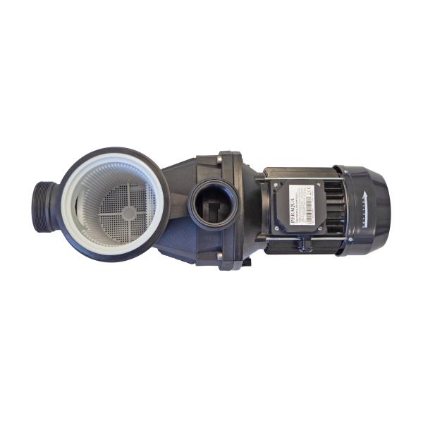 Peraqua Ocean® Poolpumpe O100, 0,75 kW, 230 V, IE3 Motor, selbstansaugend, großer Vorfilter, geräuscharm, Salzelektrolyse geeignet, IP55, steckerfertig 7301529